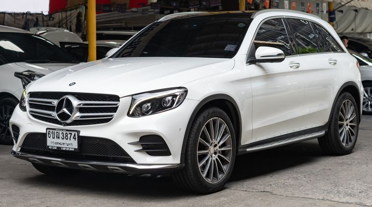 Mercedes-Benz GLC-Class 2017 GLC250d Utility-car ดีเซล ไม่ติดแก๊ส เกียร์อัตโนมัติ ขาว รูปที่ 2
