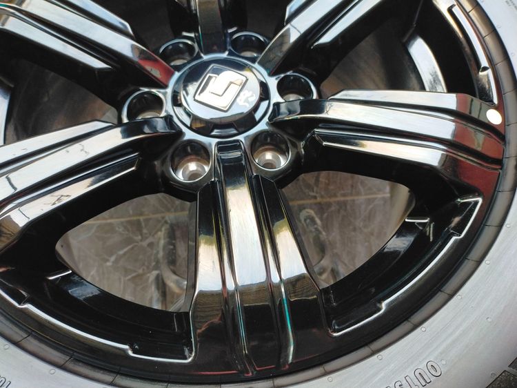 แม็กขอบ17 กว้าง8 et36 สีเดิม พร้อมยางคอนติ 265 65 17 ปี25 ใส่d-max เรนเจอร์ bt50 ไทรทัน ยางสวยตามรูป รูปที่ 7