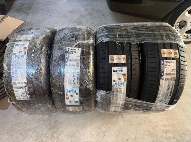 ยางใหม่ Michelin 225 45 17