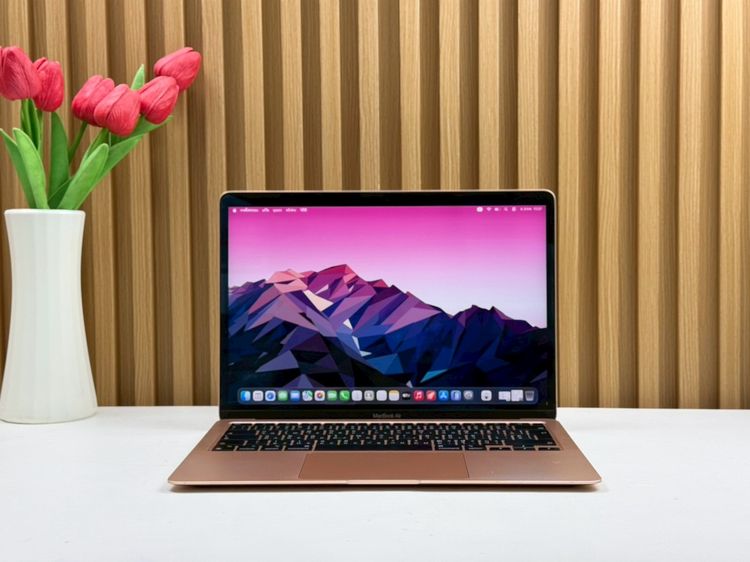 Apple แมค โอเอส 8 กิกะไบต์ อื่นๆ ไม่ใช่ MacBook Air 13-inch M1,2020 Ram8GB SSD256GB Gold