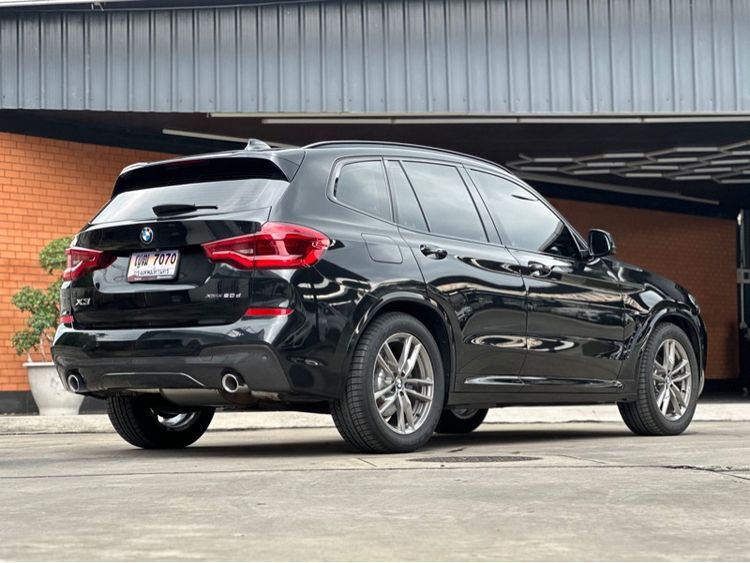 BMW X3 2019 2.0 xDrive20d 4WD Utility-car ดีเซล ไม่ติดแก๊ส เกียร์อัตโนมัติ ดำ รูปที่ 4