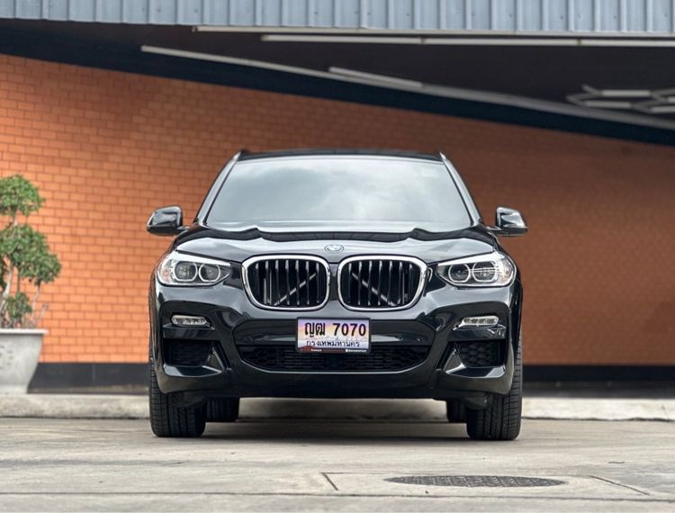 BMW X3 2019 2.0 xDrive20d 4WD Utility-car ดีเซล ไม่ติดแก๊ส เกียร์อัตโนมัติ ดำ รูปที่ 2