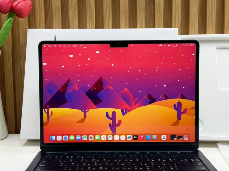 MacBook Air 13.6-inch M2 2022 Ram8GB SSD256GB Midnight รูปที่ 4