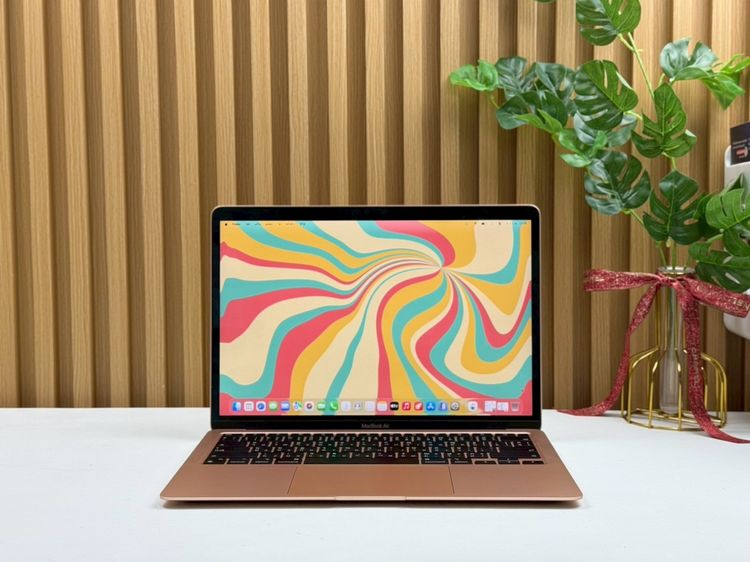 Apple แมค โอเอส 8 กิกะไบต์ อื่นๆ ไม่ใช่ MacBook Air 13-inch M1,2020 Ram8GB SSD256GB Gold