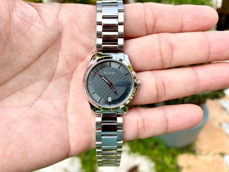 เทา นาฬิกา Gucci G-Timeless แท้สวย