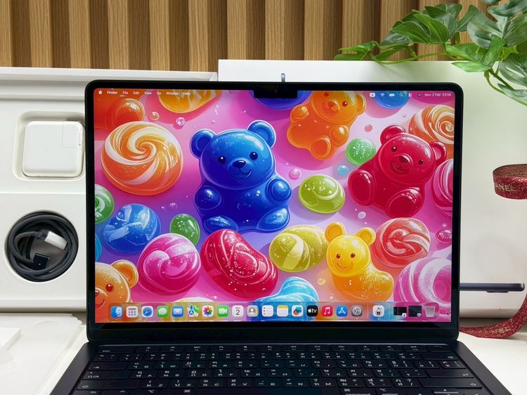 MacBook Air 13.6-inch M2 2022 Ram8GB SSD256GB Midnight รูปที่ 4