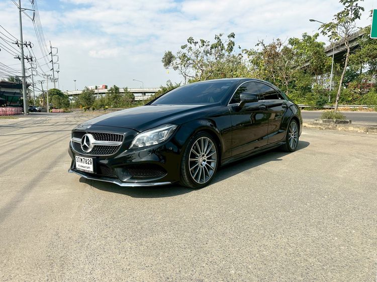 Mercedes-Benz CLS-Class 2014 CLS250 CDI Sedan ดีเซล ไม่ติดแก๊ส เกียร์อัตโนมัติ ดำ รูปที่ 2
