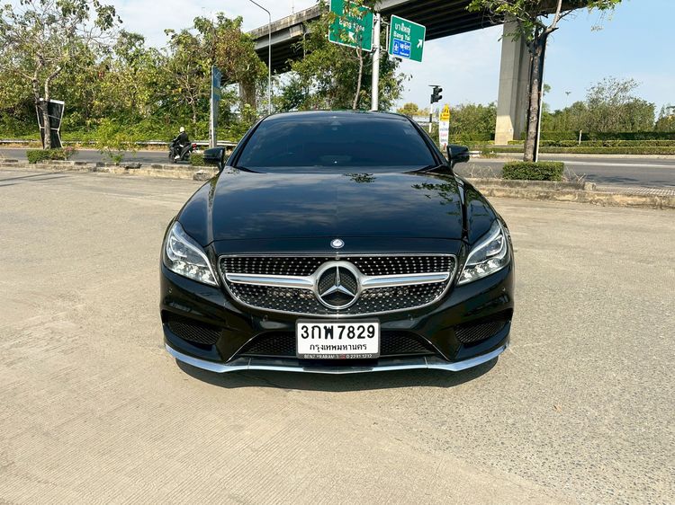 Mercedes-Benz CLS-Class 2014 CLS250 CDI Sedan ดีเซล ไม่ติดแก๊ส เกียร์อัตโนมัติ ดำ รูปที่ 3