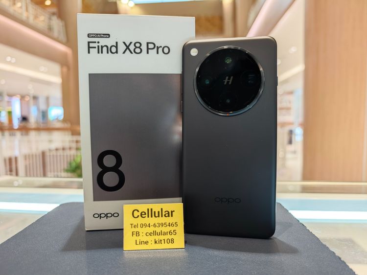 OPPO อื่นๆ 512 GB Find X8 Pro 512GB สภาพสวยมาก เครื่องไทย มีประกันจอแตก ครบกล่อง