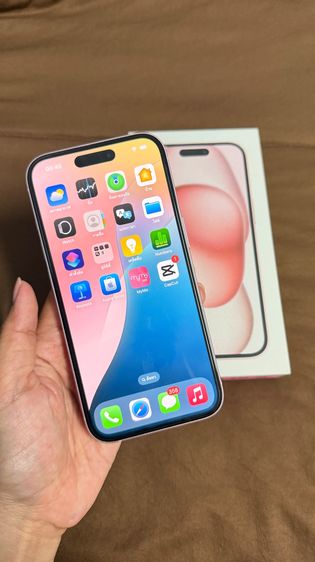 iPhone 128 GB ไอโฟน15(สีชมพู)128g.พร้อมกล่อง