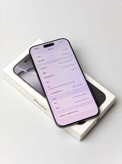 iPhone 16 pro max 256 GB black titanium รูปที่ 3