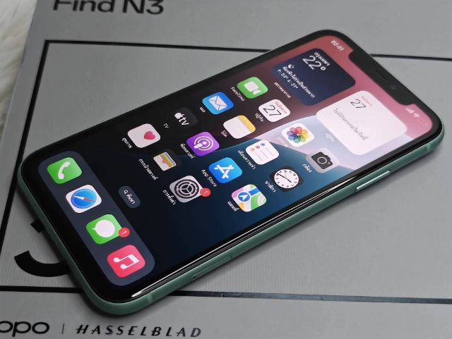iphone 11 64 เครื่องไทยมีแต่เครื่องเครื่องสวยจอสวยสุขภาพแบต73เครื่องใช้งานได้ปกติทุกอย่างนัดรับได้btsฟิวเจอร์นัดรับใกล้เคียง รูปที่ 6