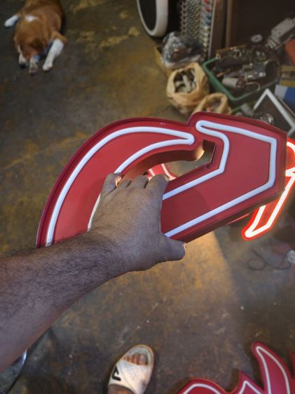 ตัวหนังสือป้าย ไฟ