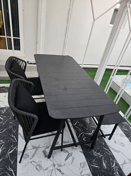 ลดเกินครึ่ง เซ็ตโต๊ะสนามแบรนด์หรู Talyn  รูปที่ 4