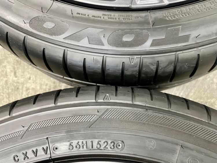 แม็ก HONDA CIVIC EHEV RS TOP ขอบ 18” ถอดป้ายแดง ยาง TOYO 235-45R18 ปี 23 เบิกใหม่ใส่ลงพื้น 100โล สีเส้นยังอยู่ครบ รูปที่ 9