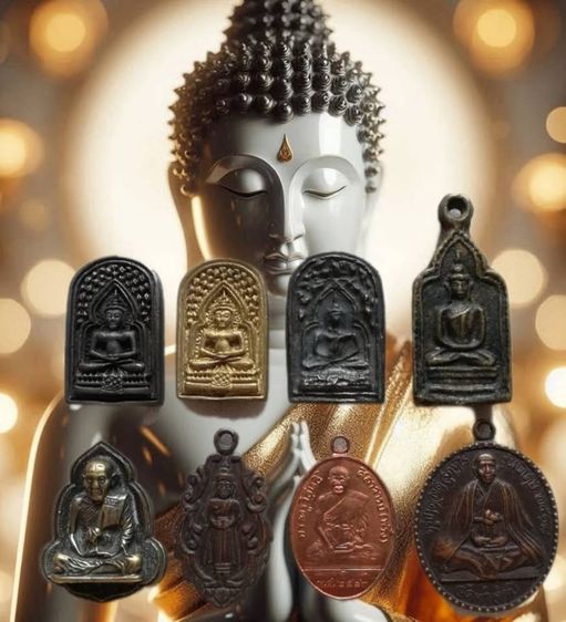 เหรียญหลวงพ่อทา หลวงพ่อวัดบ้านแหลม หลวงพ่อพริ้ง ครูบาดวงดี