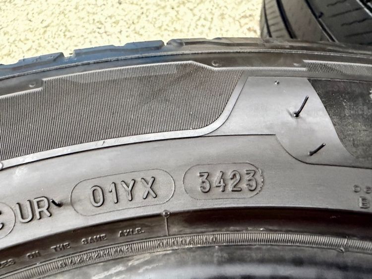 ยางเปอร์เซ็นต์ขอบ 20” ยี่ห้อ MICHELIN รุ่น PRIMACY  SUV ขนาด 265-50R10 ปี 23 ดอกยางสวยพร้อมใช้ ไม่ปะ ไม่บวม รับประกัน รูปที่ 3