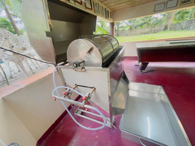 เครื่องคั่วมะม่วงหิมพานต์ พริกแห้ง และธัญพืชอื่นๆ ขนาด 20 กก. รูปที่ 2