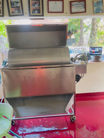 เครื่องคั่วมะม่วงหิมพานต์ พริกแห้ง และธัญพืชอื่นๆ ขนาด 20 กก. รูปที่ 6