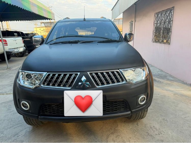 Mitsubishi Pajero Sport 2011 2.5 GT Utility-car ดีเซล ไม่ติดแก๊ส เกียร์อัตโนมัติ ดำ รูปที่ 2