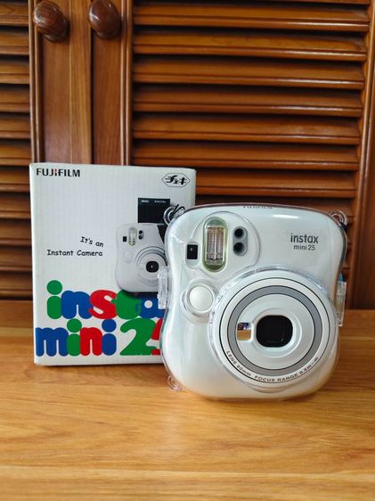 ส่งต่อ FUJIFILM Instax Mini 25  กล้องโพลารอยด์ สีขาว