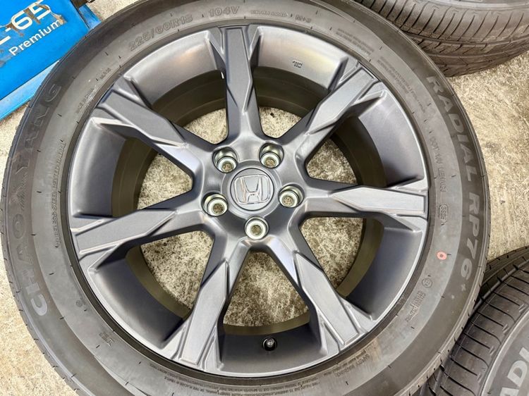 แม็ก HONDA ใส่ CRV ขอบ 18” ถอดป้ายแดง ยาง CHAO YANG 225-60R18 ปี 25 ตุ่มหน้ายางยังอยู่ครบ รูปที่ 7
