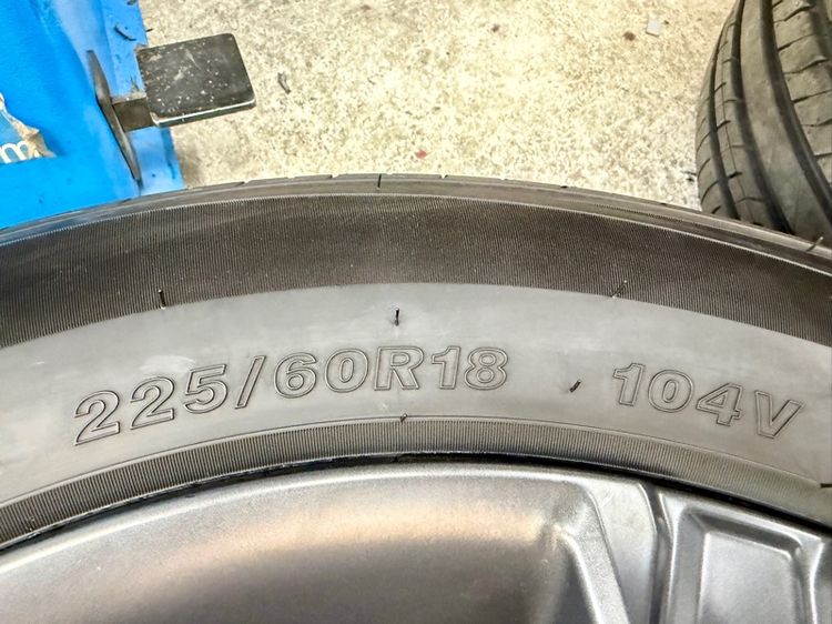 แม็ก HONDA ใส่ CRV ขอบ 18” ถอดป้ายแดง ยาง CHAO YANG 225-60R18 ปี 25 ตุ่มหน้ายางยังอยู่ครบ รูปที่ 10