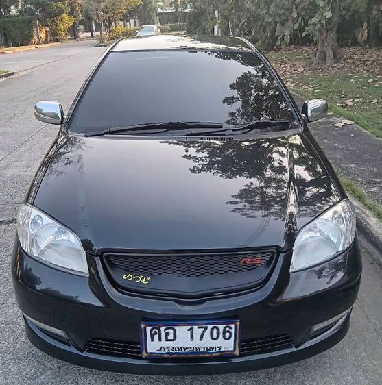 Toyota Vios 2005 1.5 S Limited Sedan เบนซิน ไม่ติดแก๊ส เกียร์อัตโนมัติ ดำ รูปที่ 4