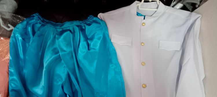 ชุดไทยเด็กชาย เสื้อพระราชทาน+โจงกระเบน รูปที่ 3
