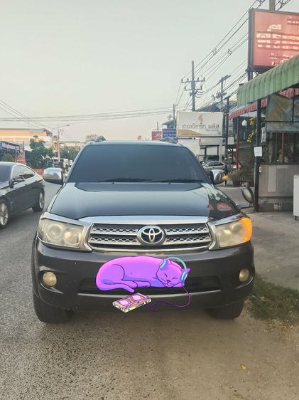 Toyota Fortuner 2009 2.7 V Utility-car เบนซิน LPG เกียร์อัตโนมัติ เทา รูปที่ 4