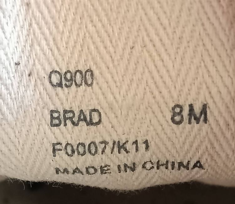 รองเท้าผ้าใบ COACH ผู้ชาย แบบผูกเชือก ของแท้ มือสอง เบอร์ 8 รูปที่ 6