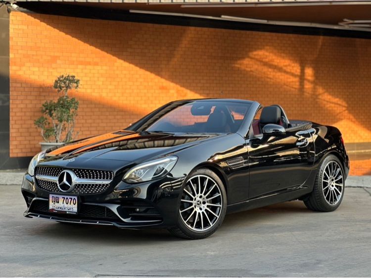 รถ Mercedes-Benz SLC-Class SLC300 สี ดำ