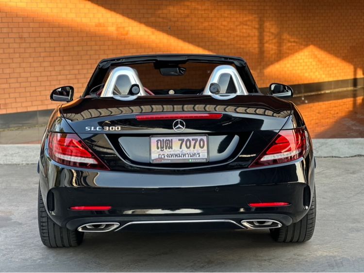 Mercedes-Benz SLC-Class 2018 SLC300 Sedan เบนซิน ไม่ติดแก๊ส เกียร์อัตโนมัติ ดำ รูปที่ 4