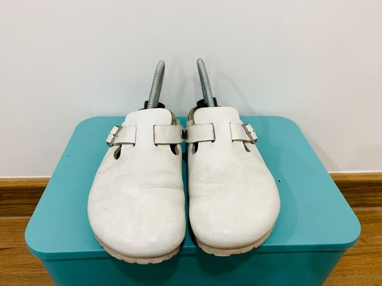 รองเท้า BIRKENSTOCK รุ่น BOSTON เบอร์ 39 cm 25 คนเท้า 24.5-25.5 cm ใส่ได้ครับ สภาพดีมาก พื้นเต็ม ทรงสวย หายากน่าสะลมครับ รูปที่ 3