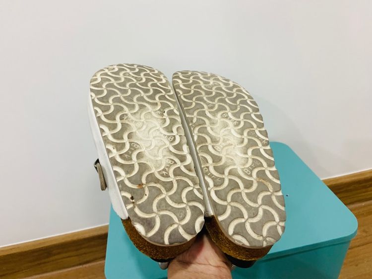 รองเท้า BIRKENSTOCK รุ่น BOSTON เบอร์ 39 cm 25 คนเท้า 24.5-25.5 cm ใส่ได้ครับ สภาพดีมาก พื้นเต็ม ทรงสวย หายากน่าสะลมครับ รูปที่ 4