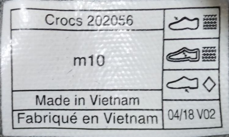 CROCS 43.0 แท้ มือสอง M10 รูปที่ 9