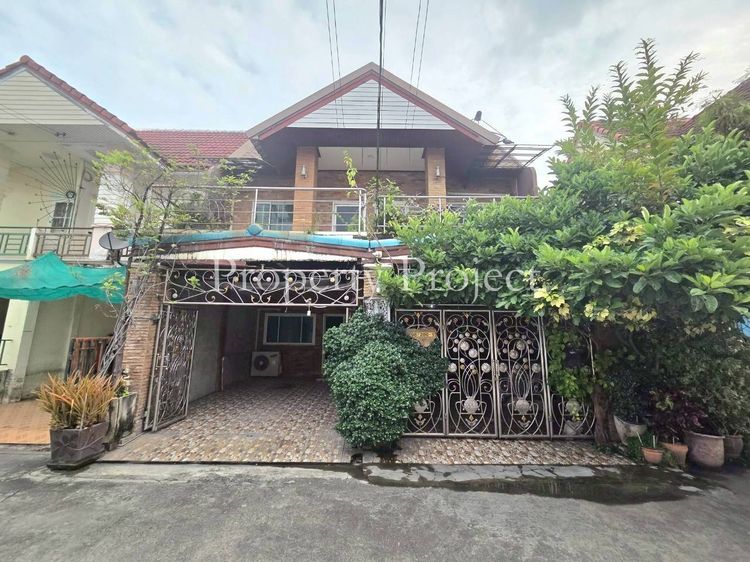 ขาย บ้าน 54.4 ตารางวา ริมสวนธนานนท์ ราชพฤกษ์-ท่าอิฐ