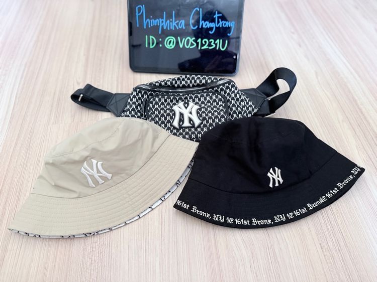 MLB BUCKET HAT NEW YORK YANKEES🖤 รูปที่ 7