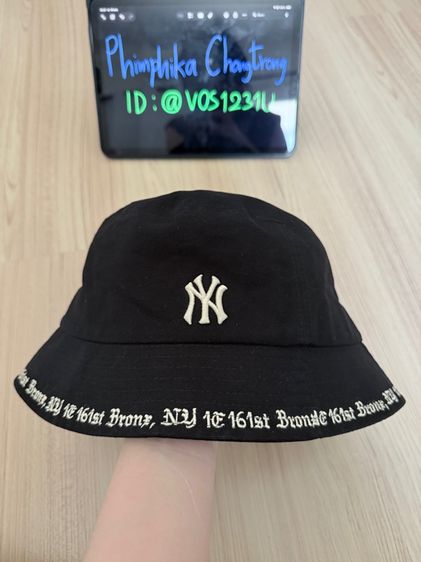 MLB BUCKET HAT NEW YORK YANKEES🖤 รูปที่ 6