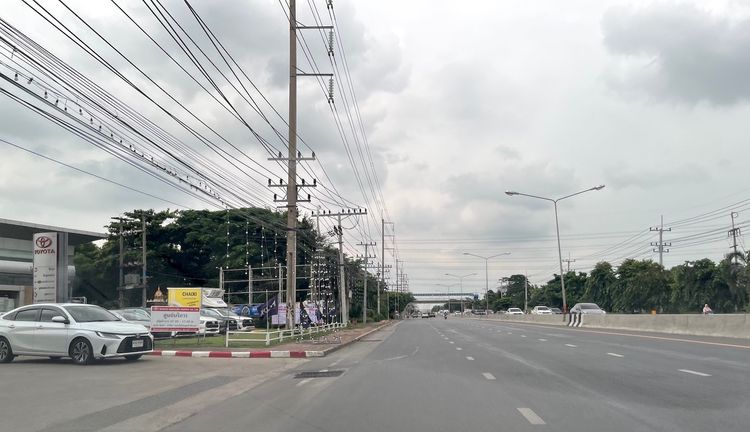 ที่ดิน 50 ไร่ ติดถนนรังสิต นครนายก ใกล้โลตัสคลอง 7  รูปที่ 3