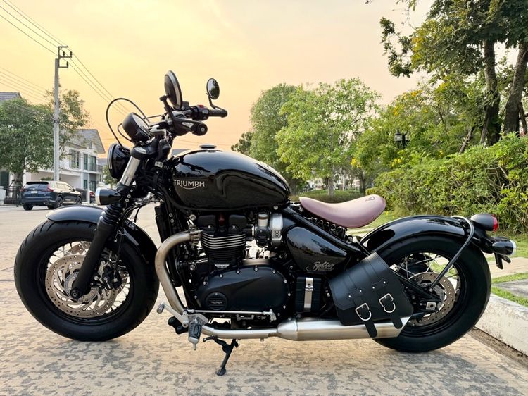 Triumph bobberblack y21จด22 ไมล์3พัน รูปที่ 18