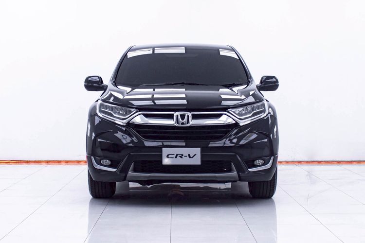 Honda CR-V 2017 2.4 E Utility-car เบนซิน ไม่ติดแก๊ส เกียร์อัตโนมัติ ดำ รูปที่ 4
