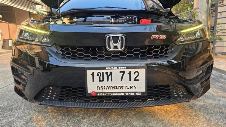 Honda City 2021 1.0 RS Sedan เบนซิน ไม่ติดแก๊ส เกียร์อัตโนมัติ ดำ รูปที่ 3