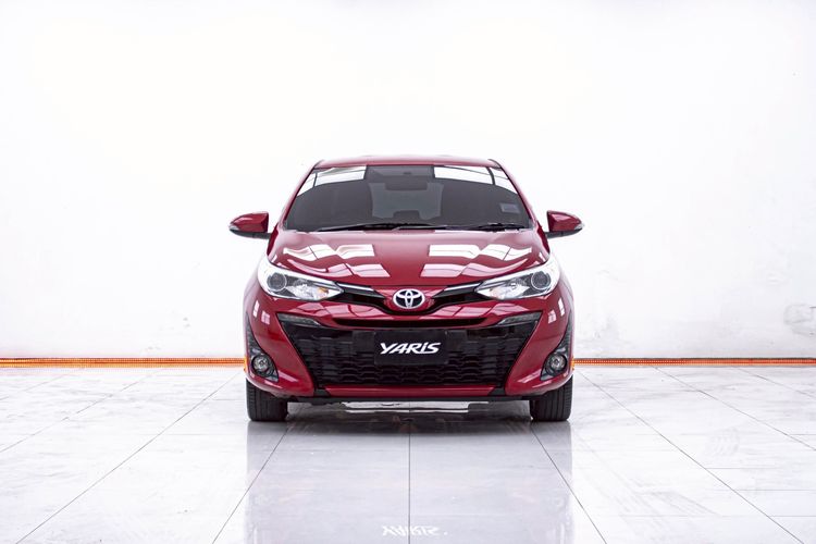 Toyota Yaris 2018 1.2 G Sedan เบนซิน ไม่ติดแก๊ส เกียร์อัตโนมัติ แดง รูปที่ 4
