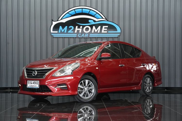 รถ Nissan Almera 1.2 VL สี แดง
