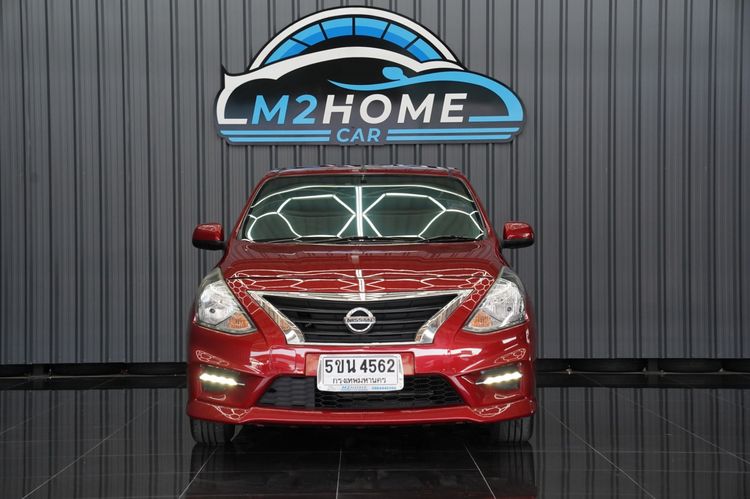Nissan Almera 2018 1.2 VL Sedan เบนซิน เกียร์อัตโนมัติ แดง รูปที่ 2