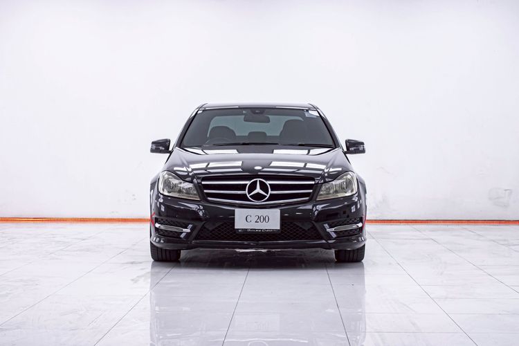 Mercedes-Benz C-Class 2014 C200 CGI Sedan เบนซิน ไม่ติดแก๊ส เกียร์อัตโนมัติ ดำ รูปที่ 4