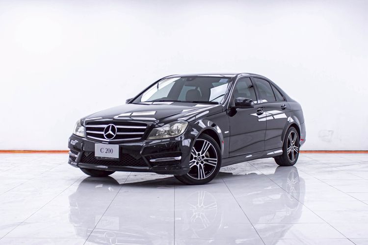 รถ Mercedes-Benz C-Class C200 CGI สี ดำ