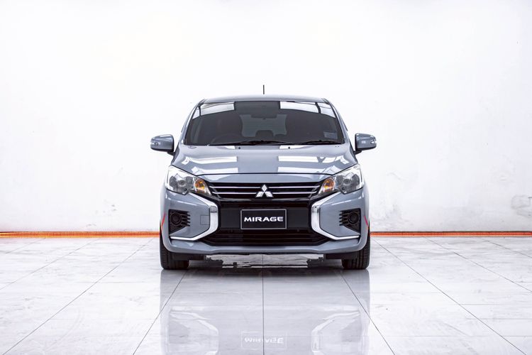 Mitsubishi Mirage 2014 1.2 GLX Sedan เบนซิน ไม่ติดแก๊ส เกียร์อัตโนมัติ เทา รูปที่ 4
