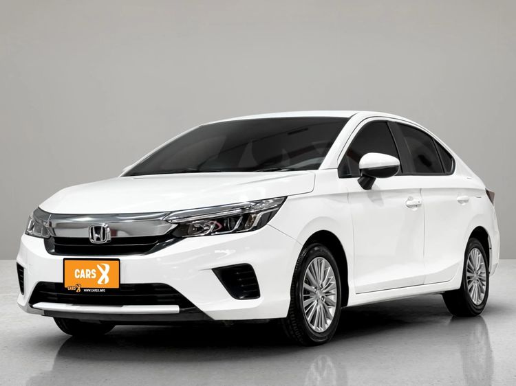 รถ Honda City 1.0 V สี ขาว